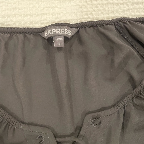 Express women’s black knee length dress size small - Picture 2 of 3